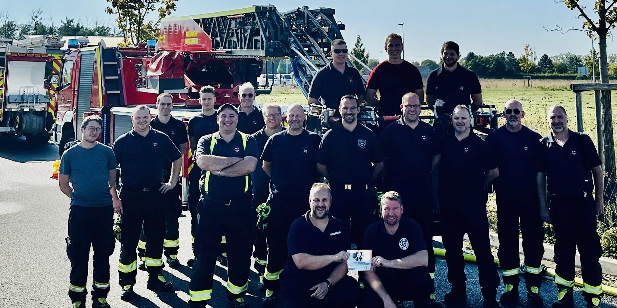 Förderverein der Feuerwehr Meckenheim organisiert erfolgreiches Maschinistentraining